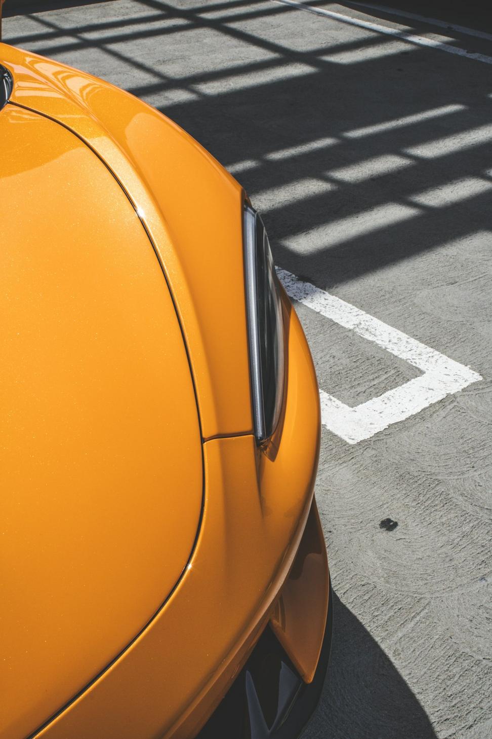 Custom Orange Paint Job