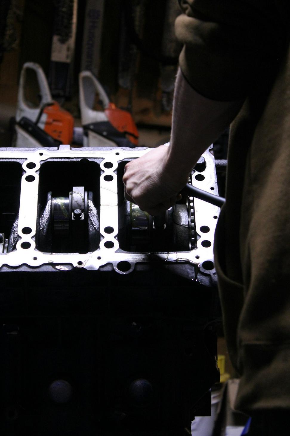 Frame Straightening Work